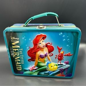 Disney The Little Mermaid Collectible Tin Lunch Box Ariel